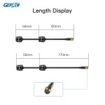 GEPRC Momoda2 5.8G DUAL Antenne 5,65 GHz SMA Dual-Core RF Ultra-Low VSWR DIY RC Quadcopter Drohnen zubehör Teile